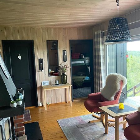 Cabin In The Mountain, Outstanding View & Solar Energy Slidre Екстер'єр фото