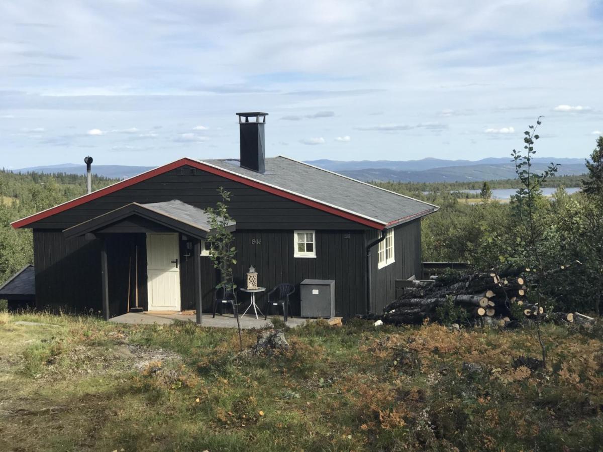 Cabin In The Mountain, Outstanding View & Solar Energy Slidre Екстер'єр фото