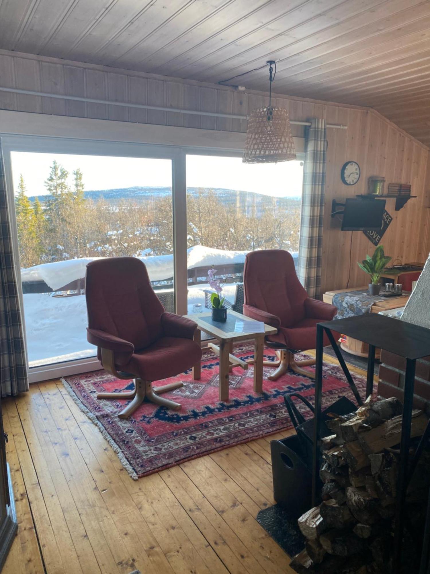 Cabin In The Mountain, Outstanding View & Solar Energy Slidre Екстер'єр фото